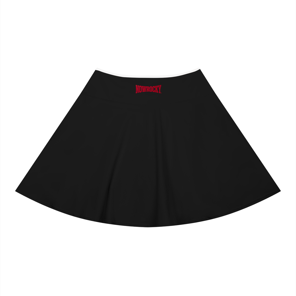 Spódnica A-Line Crossover – Nowrocky™ — spódniczka mini od tyłu, rozkloszowana linia A