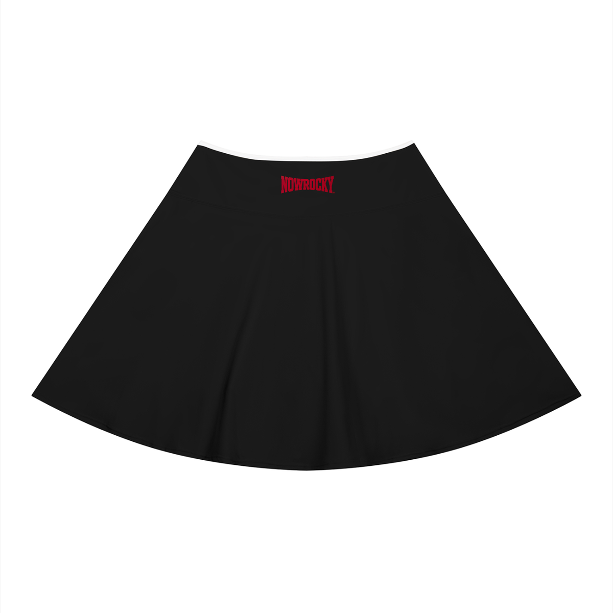 Spódnica A-Line Crossover – Nowrocky™ — spódniczka mini od tyłu, rozkloszowana linia A