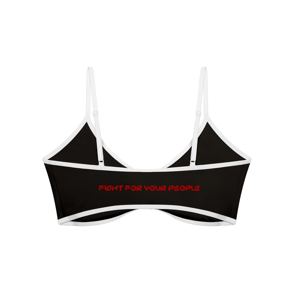 Biustonosz Sportowy Color Block Dekolt V – Nowrocky™ — stanik sportowy od tyłu na modelce