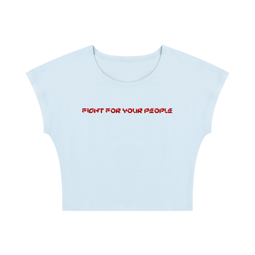 T-shirt Slim Crop – Nowrocky™ — krótki rękaw i linia ramienia