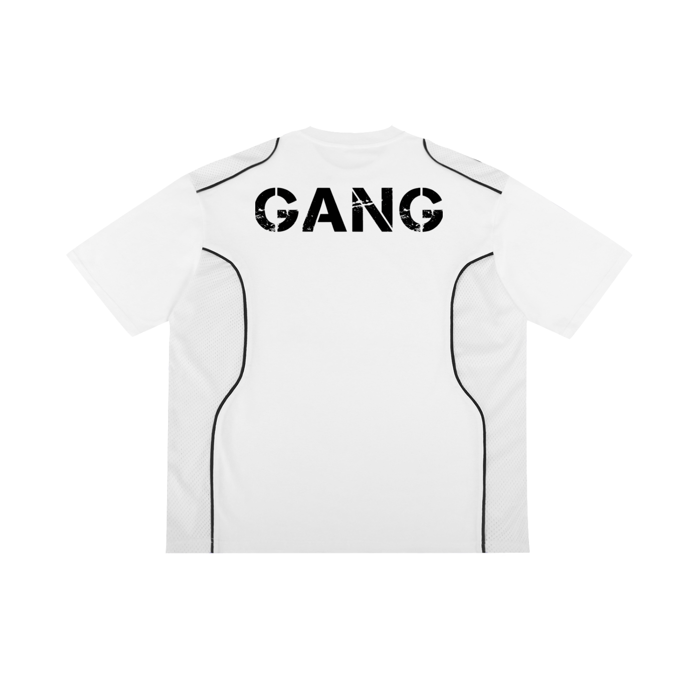 T-shirt Contrast Piped Panel – Nowrocky™