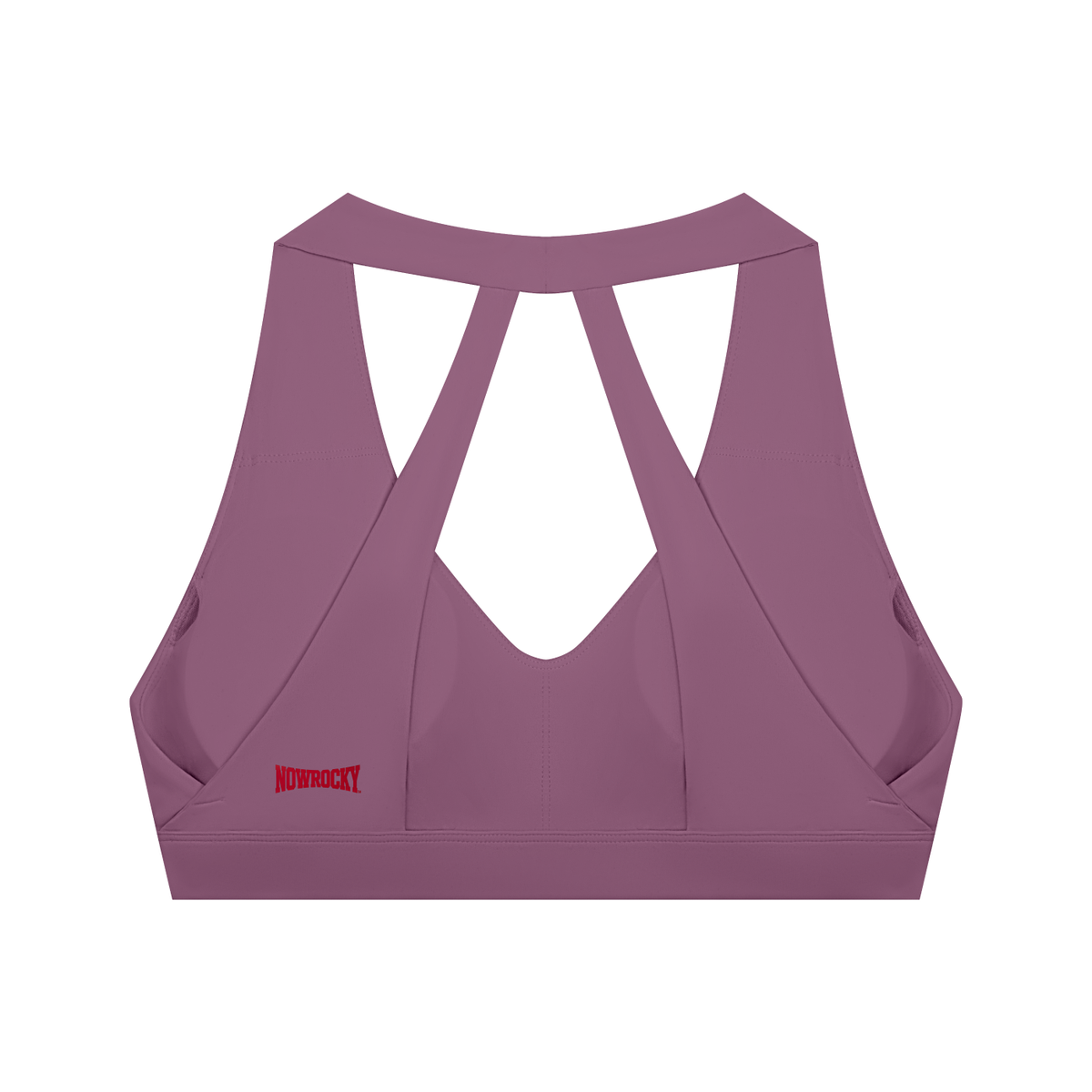 Biustonosz Sportowy Halter Cropped Cut-Out – Nowrocky™ — elastyczna taśma pod biustem