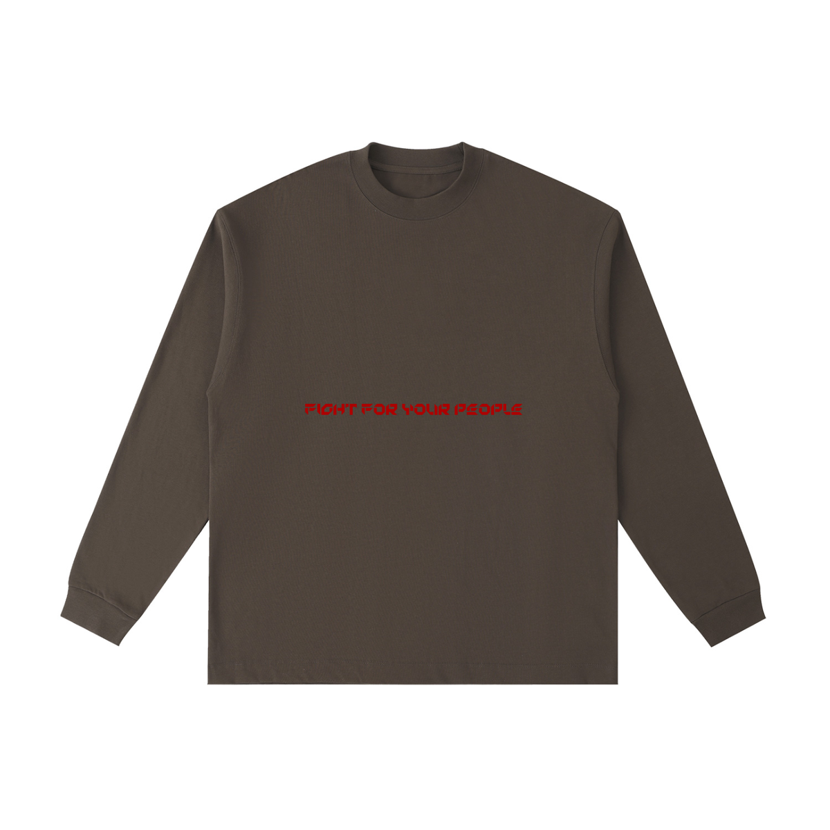 Longsleeve Essential Drop Shoulder – Nowrocky™ — zbliżenie na opuszczoną linię ramienia