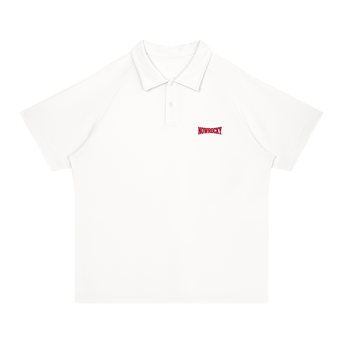 Polo Regular Fit w kolorze bialy – Nowrocky (streetwear)