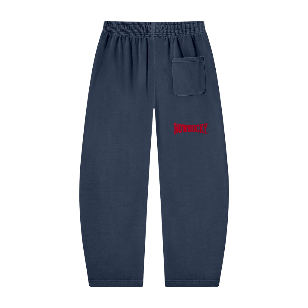 Spodnie Dresowe Barrel Leg Vintage Wash – Nowrocky™ — zestawienie kolorów w dzień