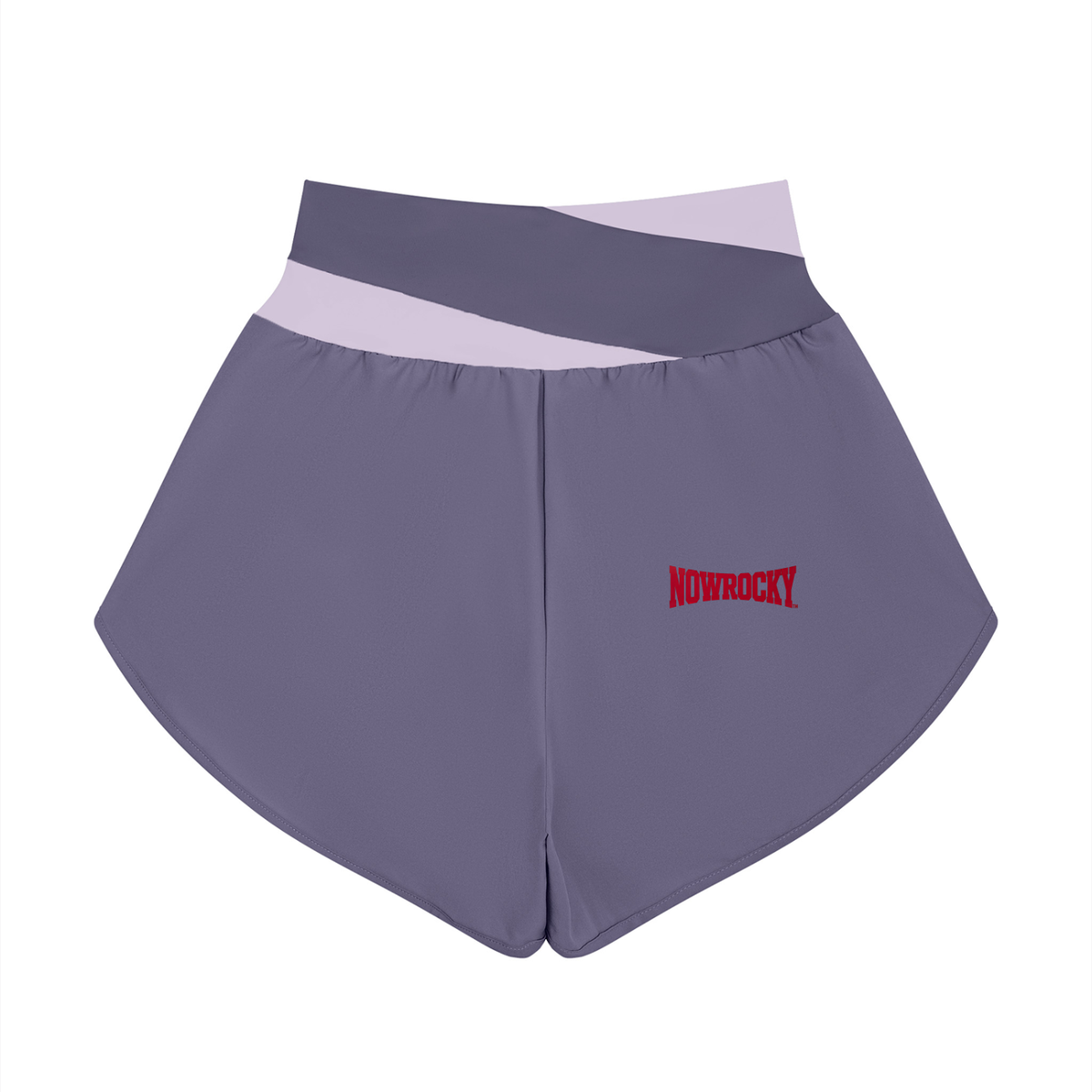 Szorty Panelowe 2-w-1 – Nowrocky™ — zbliżenie na panel boczny i linię podziału