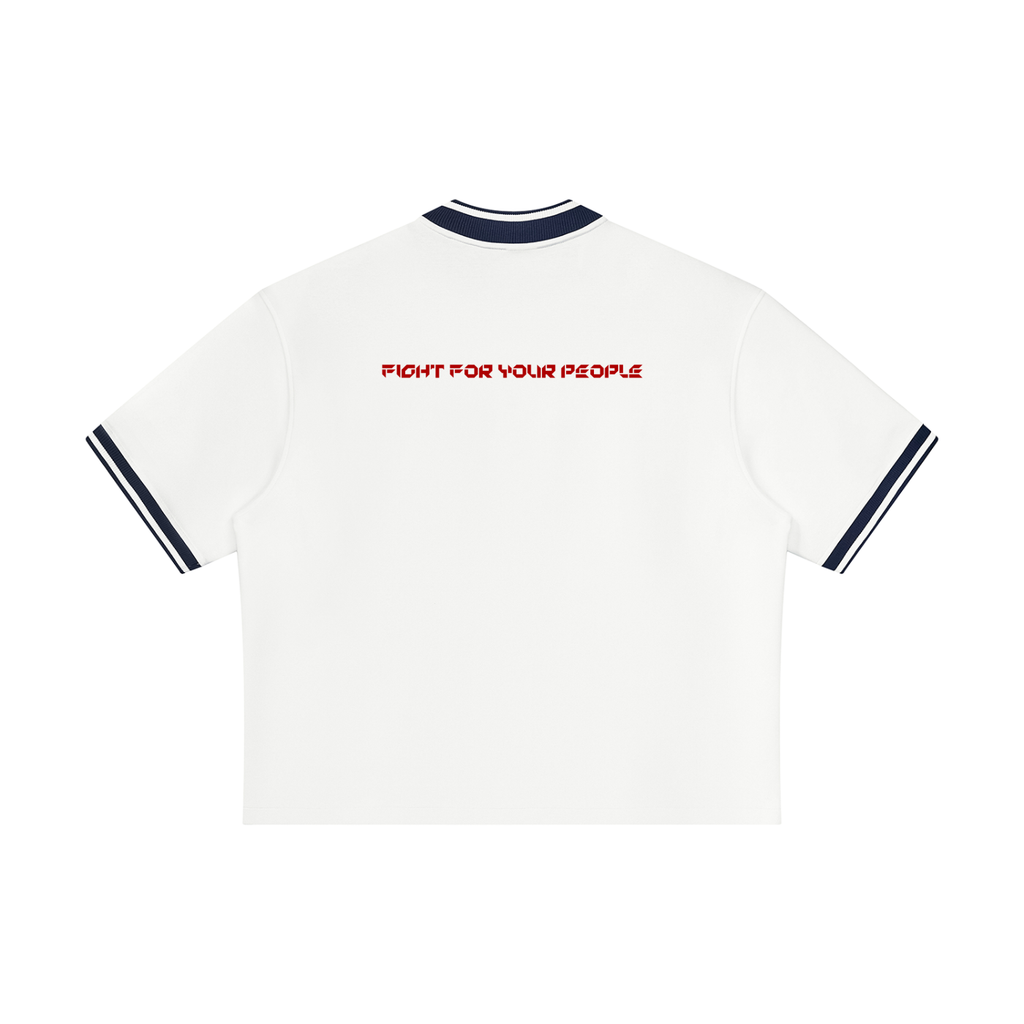 Jersey Baseball Oversized Contrast Rib – Nowrocky™ — rękaw i szew barkowy