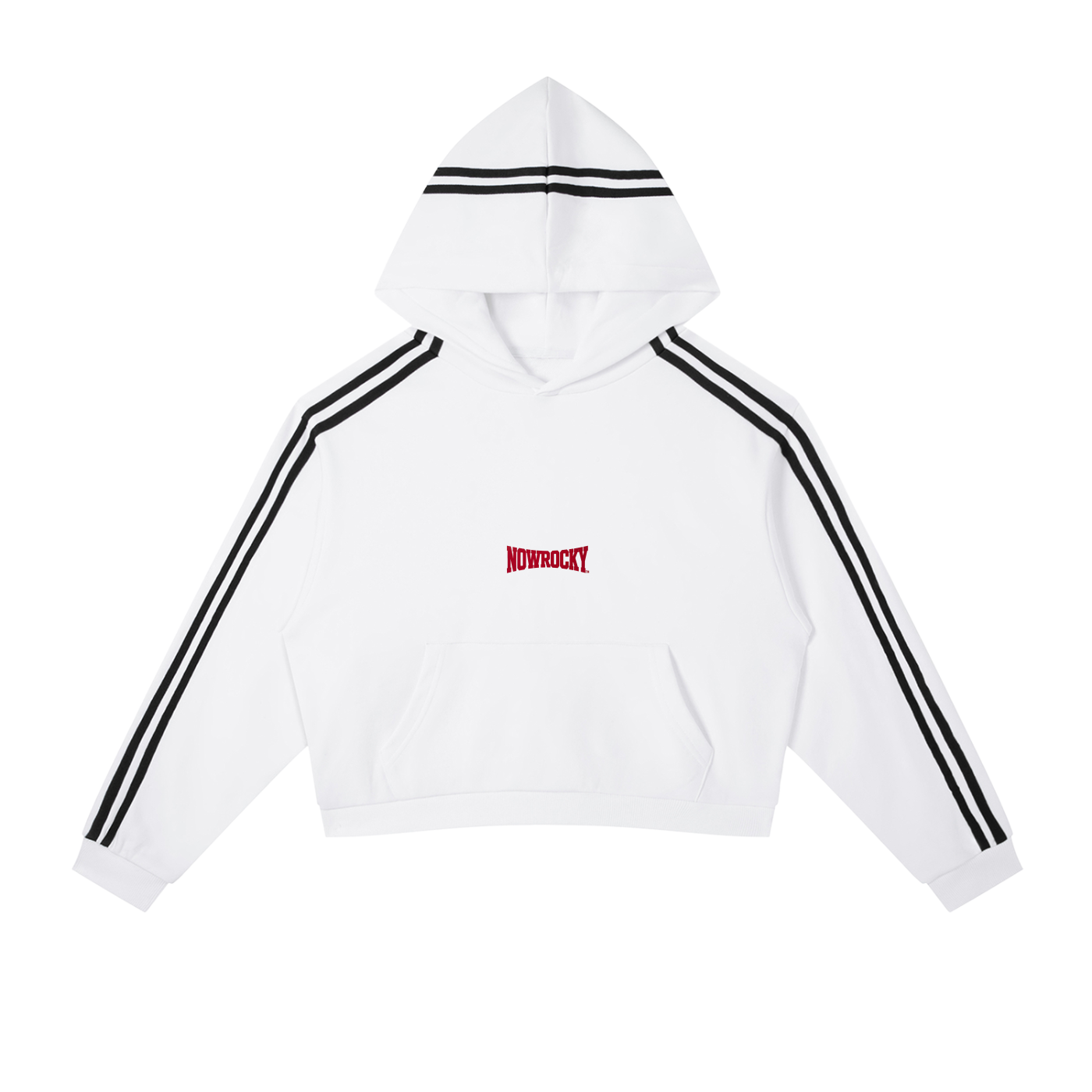 Bluza Cropped z Kontrastowym Paskiem Bocznym – Nowrocky™