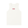 Tank Top Heavyweight Ribbed – Nowrocky™ — gruby tank top na modelu, cała sylwetka