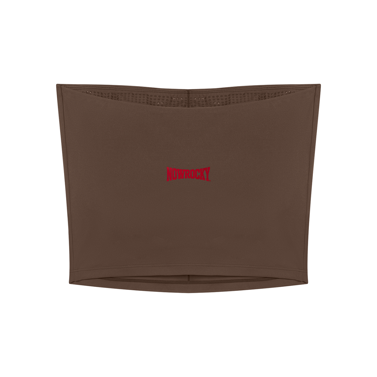 Top Bandeau Cropped – Nowrocky™ — boczny szew i wykończenie brzegu