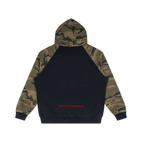 Bluza z Kapturem Camo Raglan Zip – Nowrocky (streetwear)