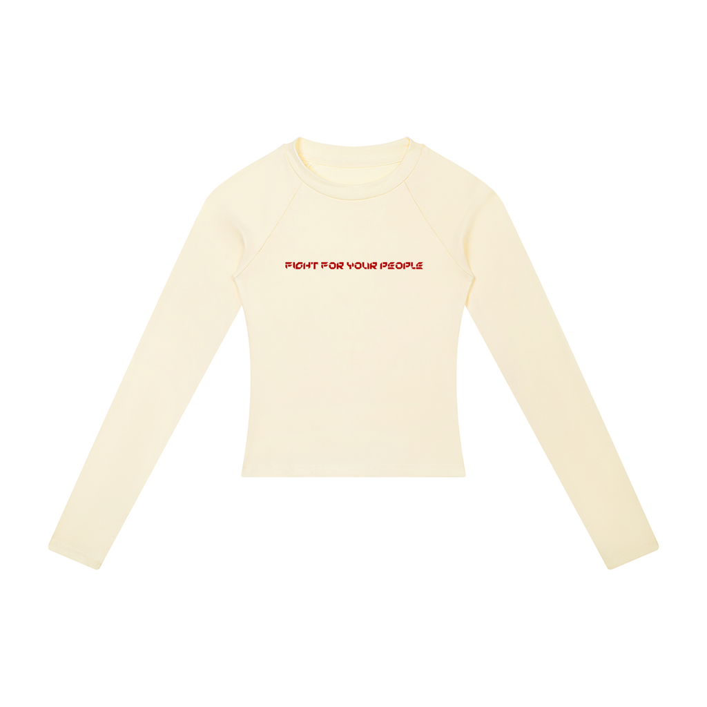 Longsleeve Slim Raglan w kolorze morelowy – Nowrocky (streetwear)