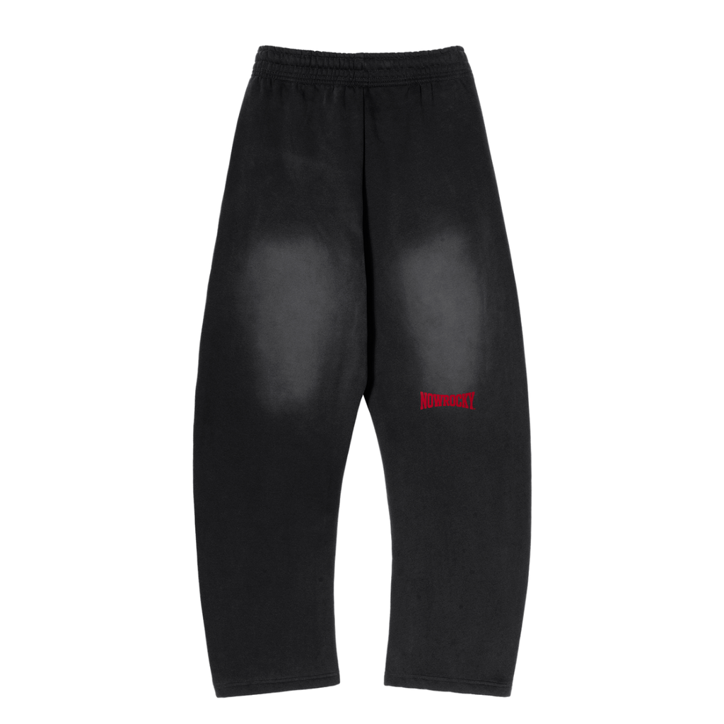 Spodnie Dresowe Sunfade Curved Blade – Nowrocky™ — dres z ciętym panelem, widok z tyłu