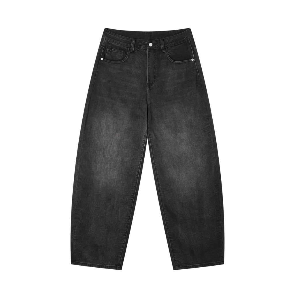 Jeansy Sunfade Vintage Wash Barrel Leg – Nowrocky™