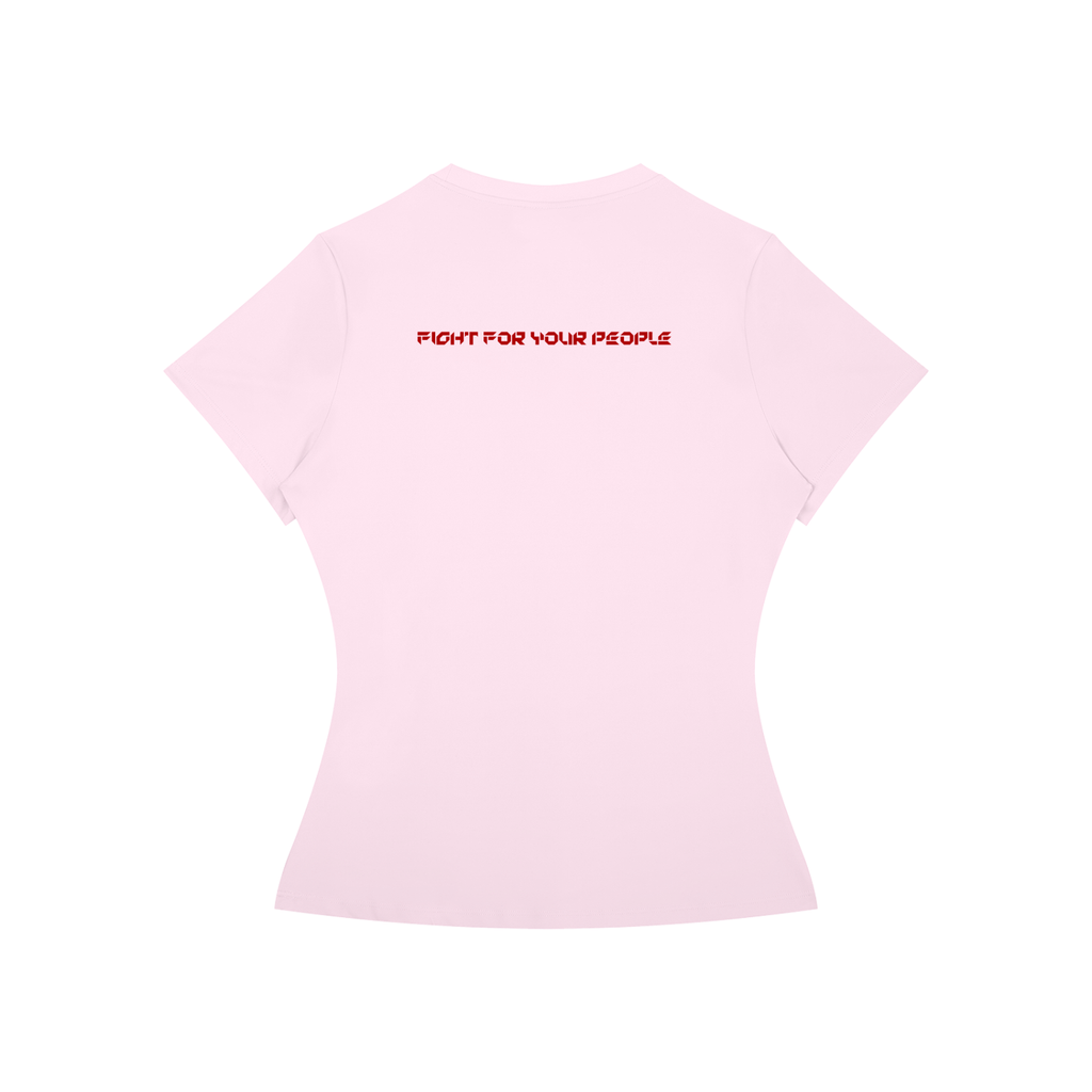 T-shirt Slim Fit Performance – Nowrocky™ — kadr trzy czwarte, prawa strona sylwetki
