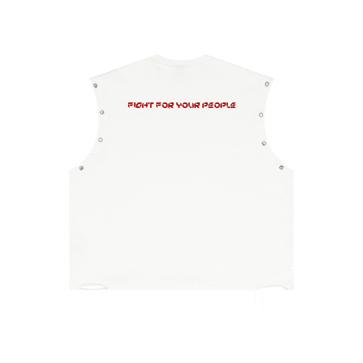 Tank Top Distressed Grommet – Nowrocky (streetwear)