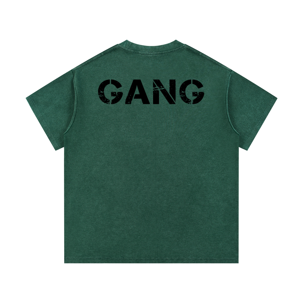 T-shirt Mineral Wash Waffle Knit – Nowrocky™