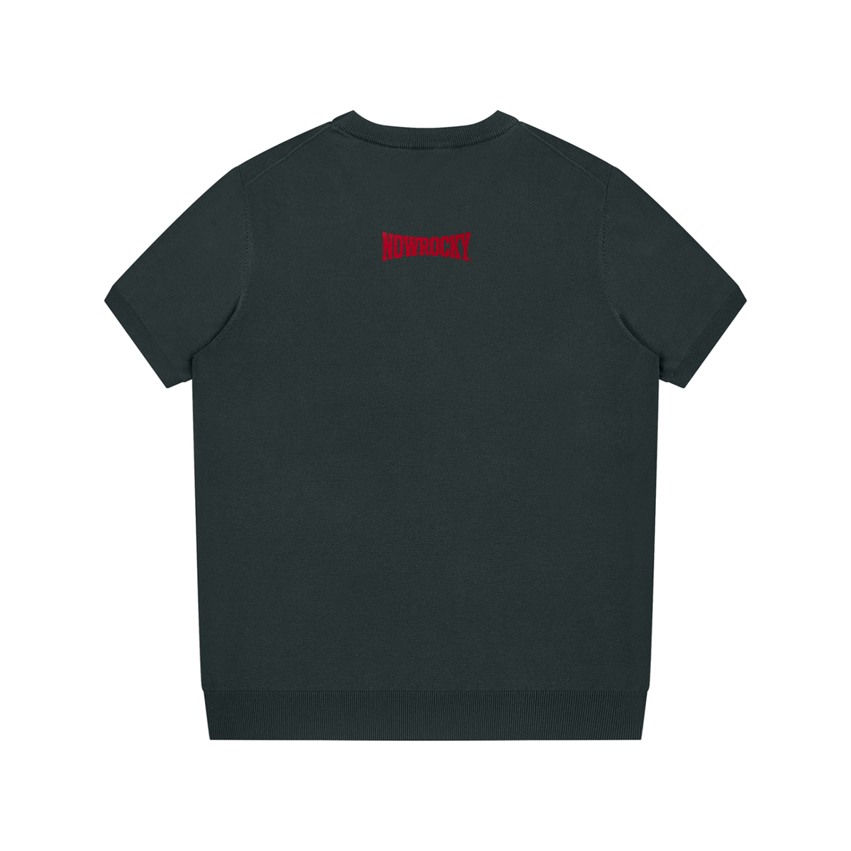 T-shirt Dziany Crewneck – Nowrocky™ — okrągły dekolt i ściągacz przy szyi