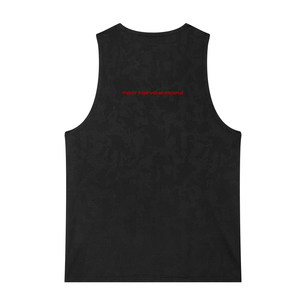 Tank Top Jacquard Performance – Nowrocky™ — koszulka na ramiączkach, widok z tyłu