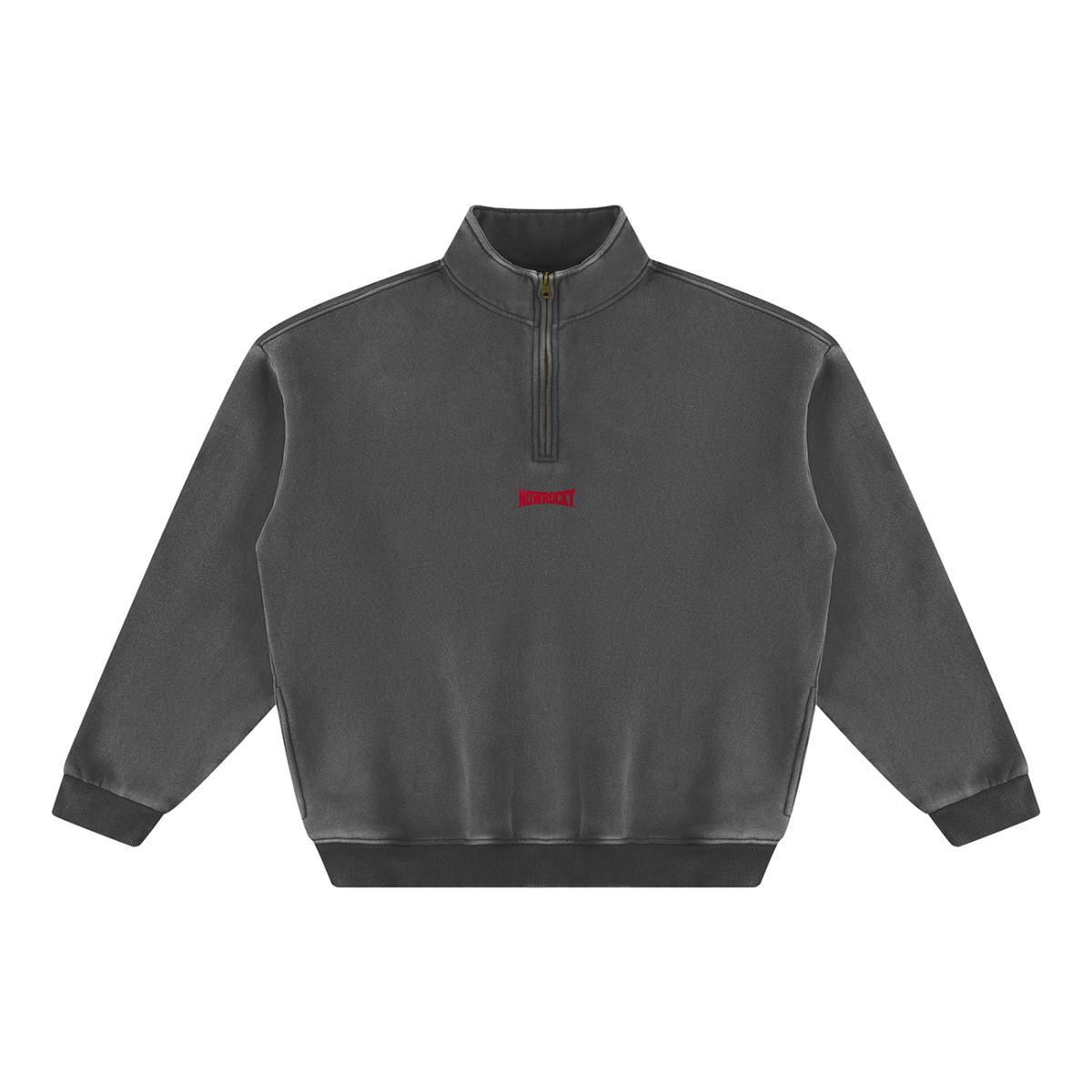 Bluza Fleece Vintage Wash w kolorze czarny – Nowrocky (streetwear)