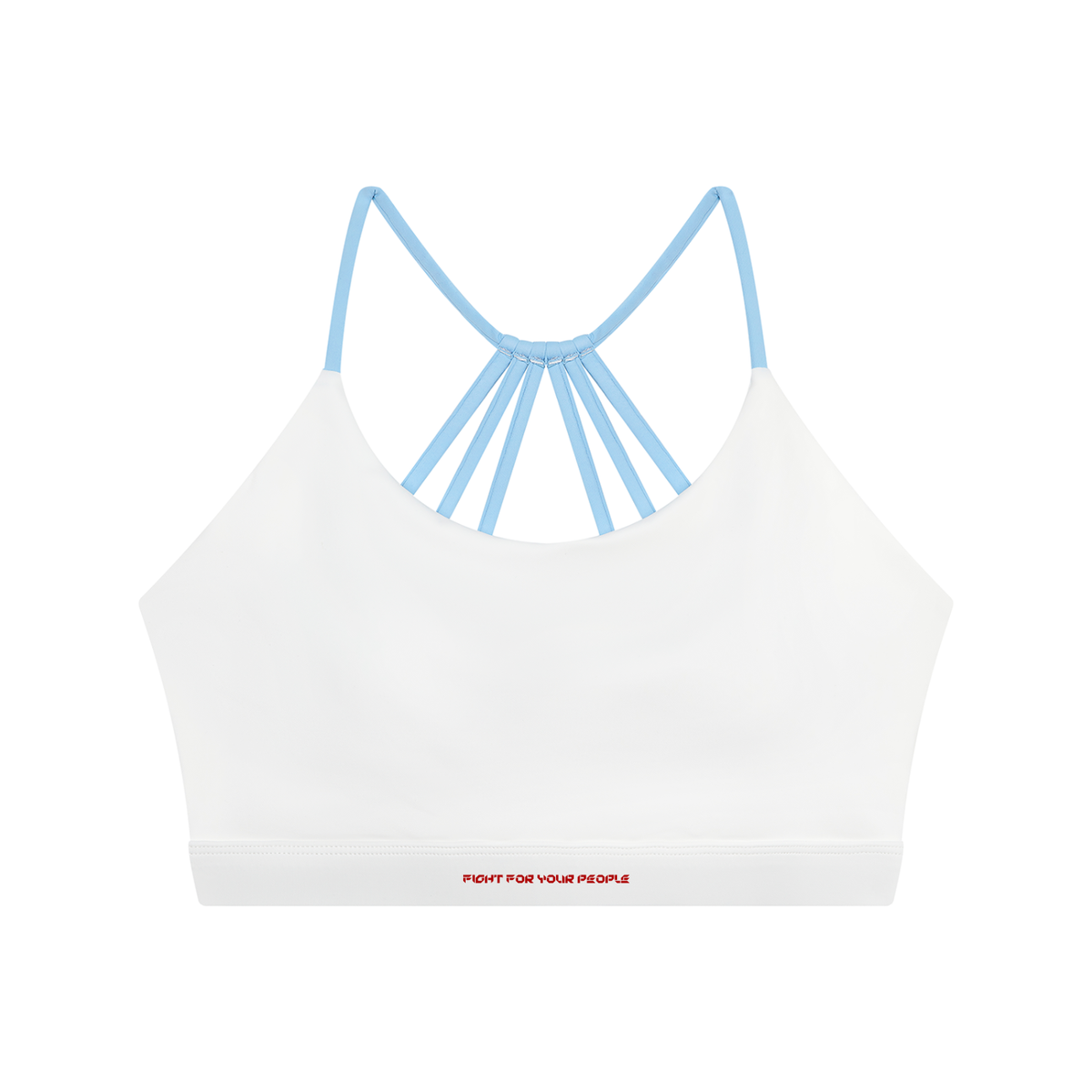 Biustonosz Sportowy Color Block Strappy Back – Nowrocky™ — ramiączko i szew karczku