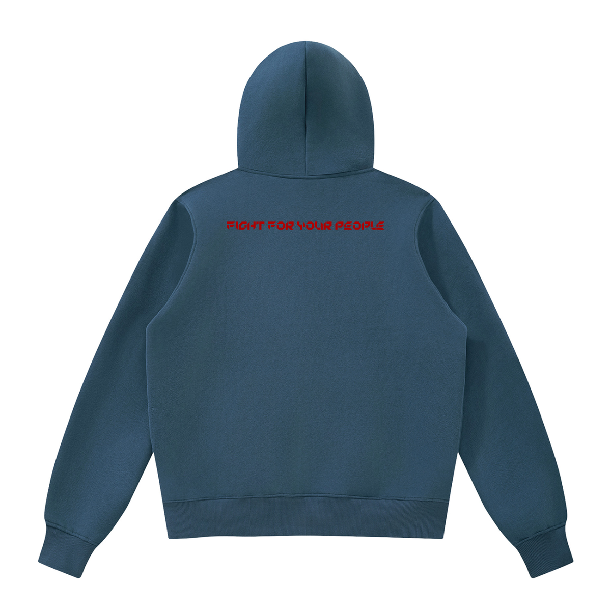 Bluza Fleece Full Zip z Kapturem – Nowrocky™ — kieszeń kangurka w detalu