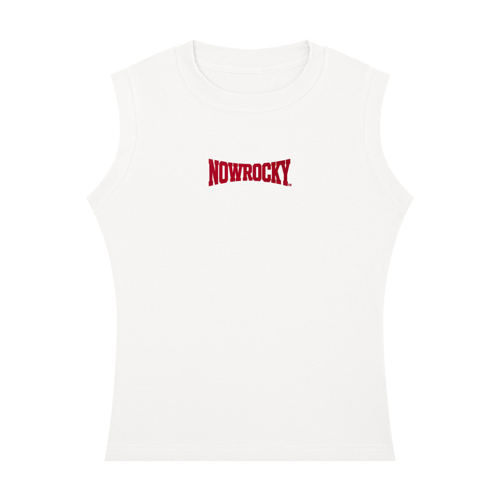 Tank Top Crewneck Regular Fit – Nowrocky™ — tank top w regularnym kroju na modelu