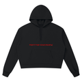 Bluza z Kapturem Boxy Raw Edge w kolorze czarny – Nowrocky (streetwear)