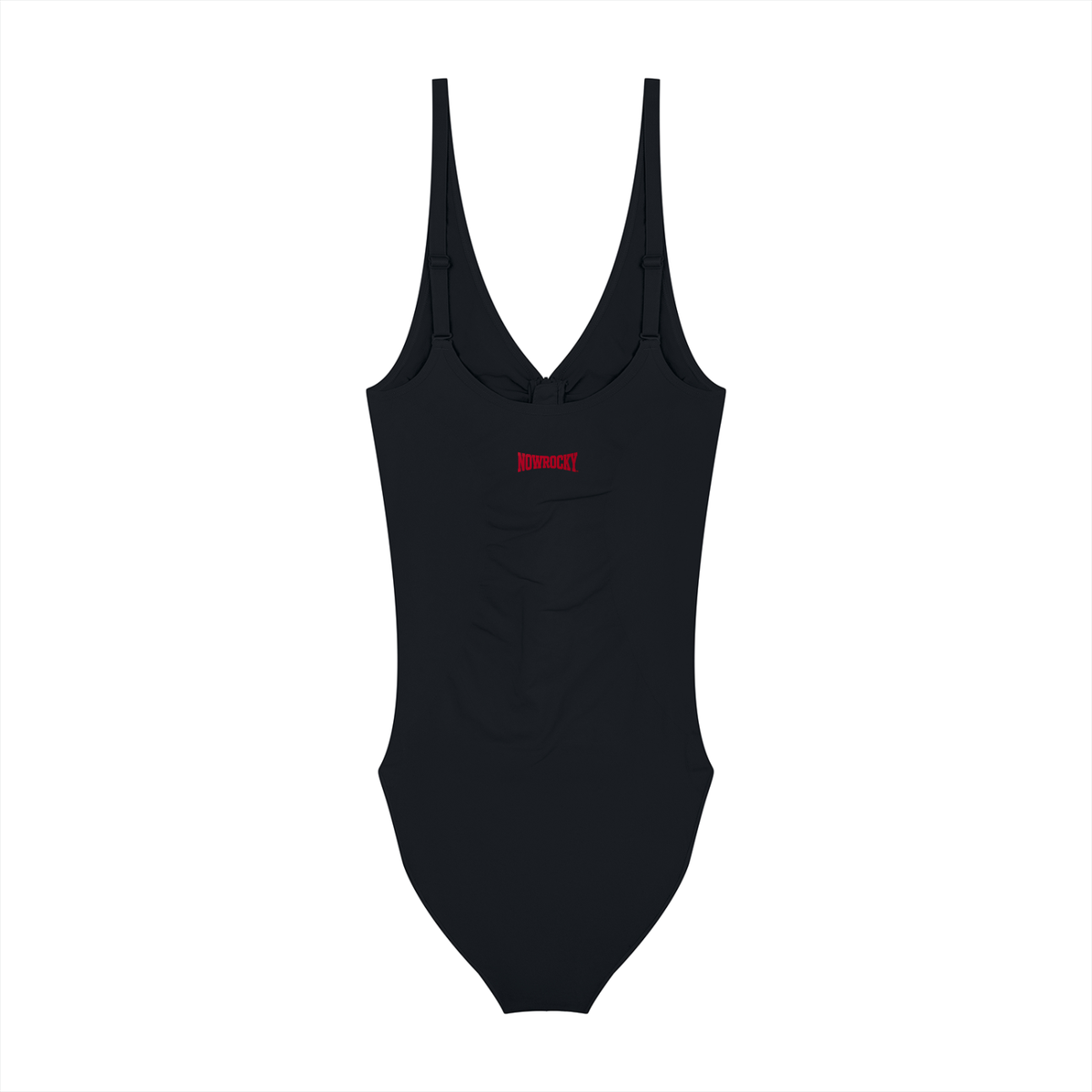 Body Full-Zip Ruched – Nowrocky™ — body treningowe od tyłu, marszczenie na plecach