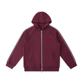 Bluza Zip Hoodie Raglan Heavyweight – Nowrocky™ — bluza na modelu, cała sylwetka