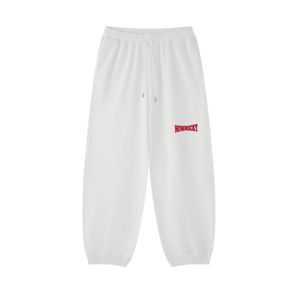 Spodnie Dresowe Jogger Essential – Nowrocky™ — spodnie dresowe jogger, ujęcie z przodu