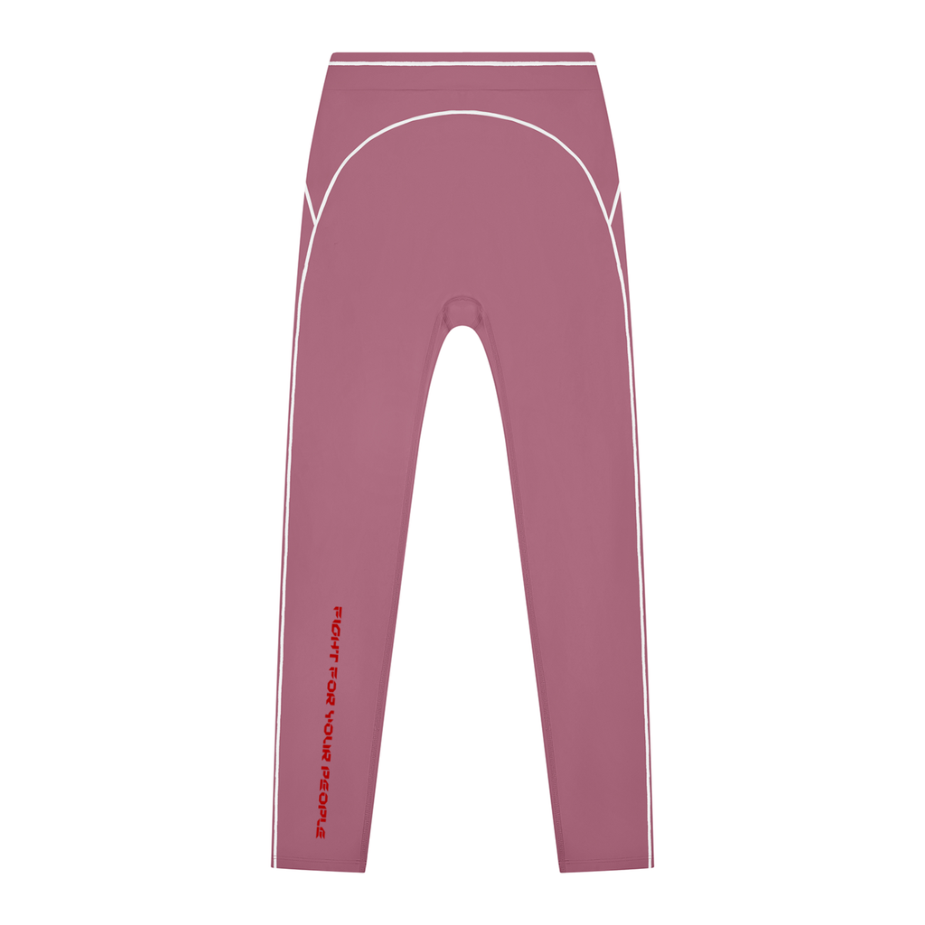 Legginsy Contrast Topstitch – Nowrocky™ — zestawienie kolorów nici i tkaniny