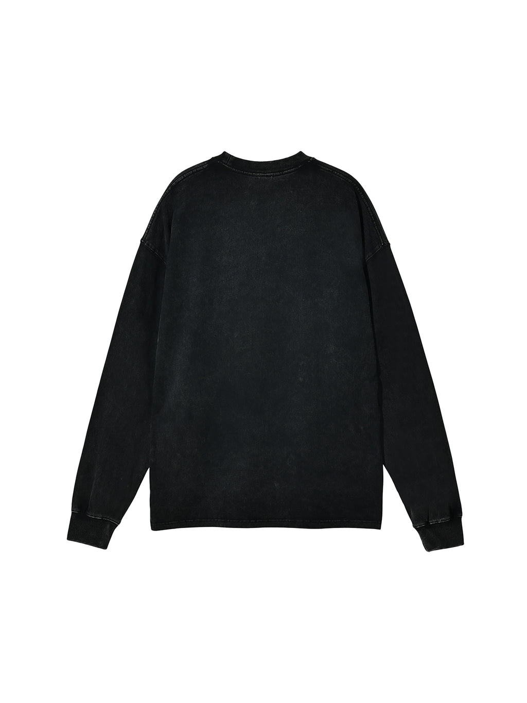 Longsleeve Acid Wash Oversize – Nowrocky™ — stylizacja uliczna w pełnym kadrze