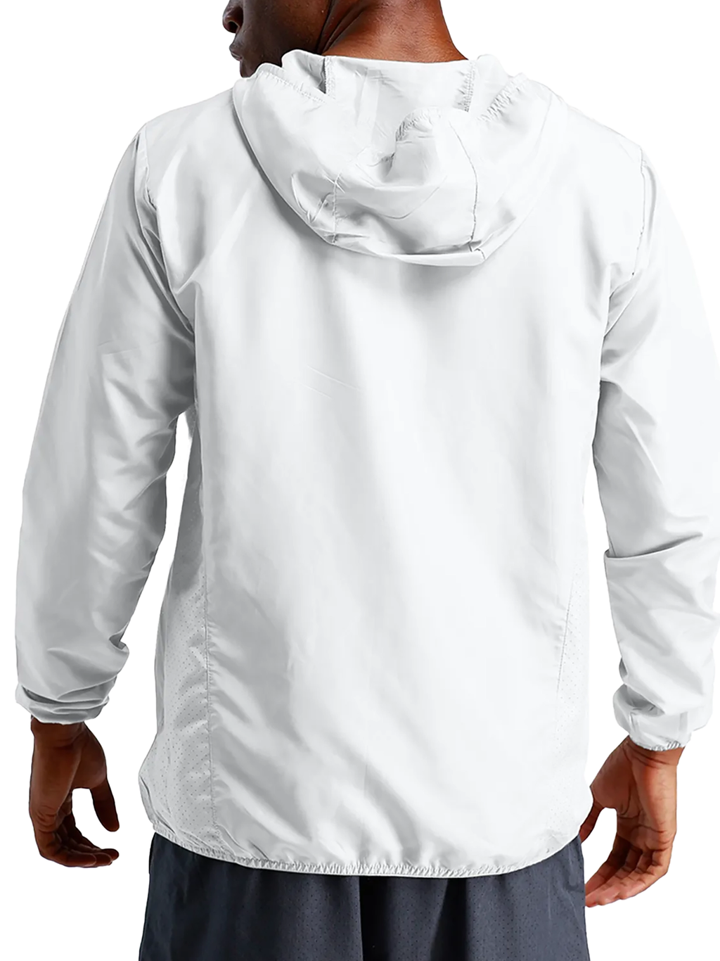 Kurtka z Kapturem Full Zip – Nowrocky™ — układ na płasko na jasnym tle