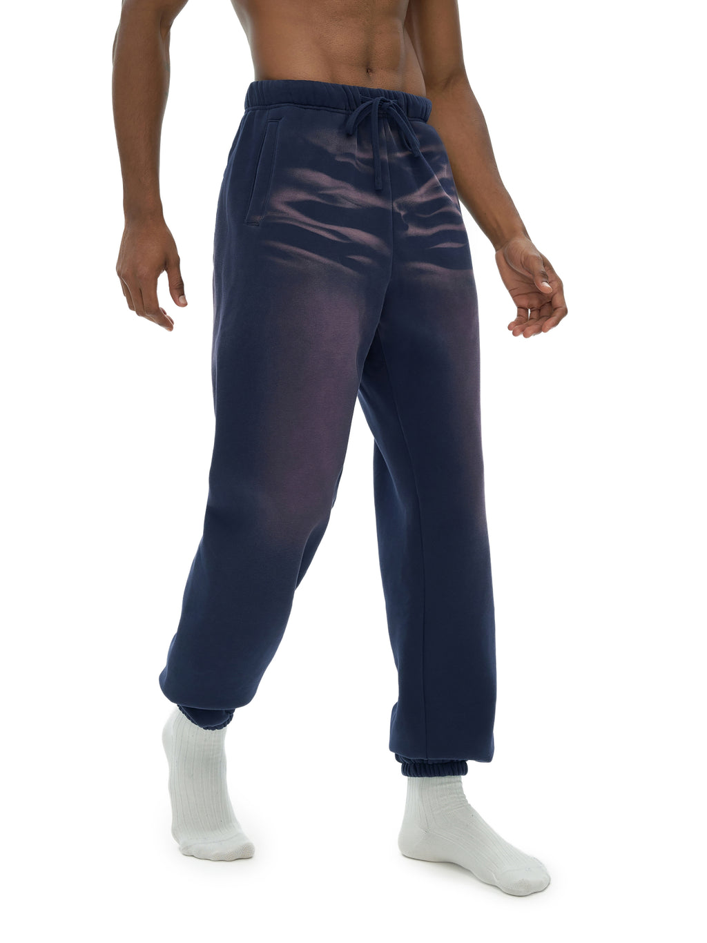 Spodnie Dresowe Sunfade Jogger – Nowrocky™ — tylna kieszeń i obszycie