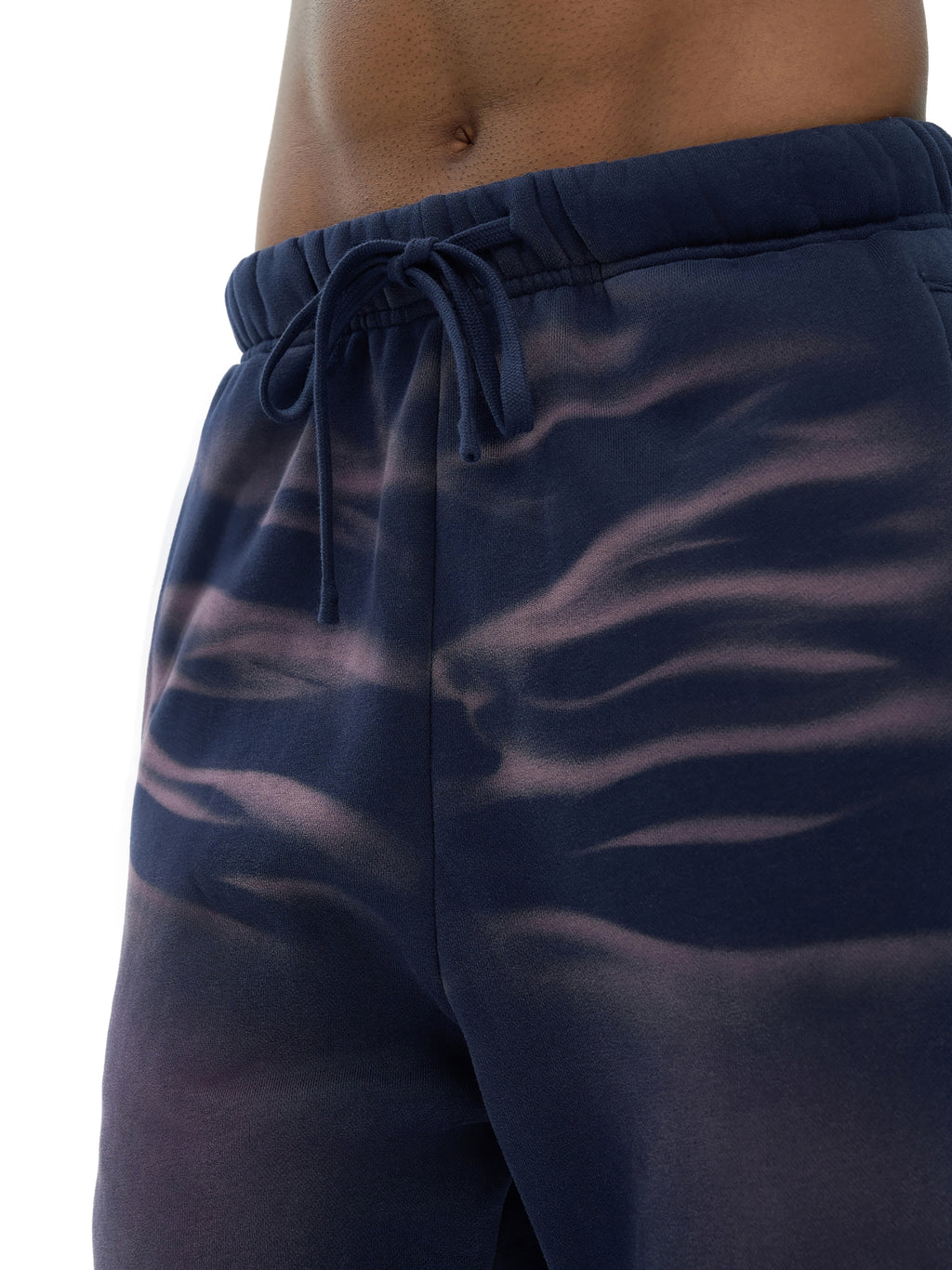 Spodnie Dresowe Sunfade Jogger – Nowrocky™ — proporcje kroju jogger w kadrze do kolan