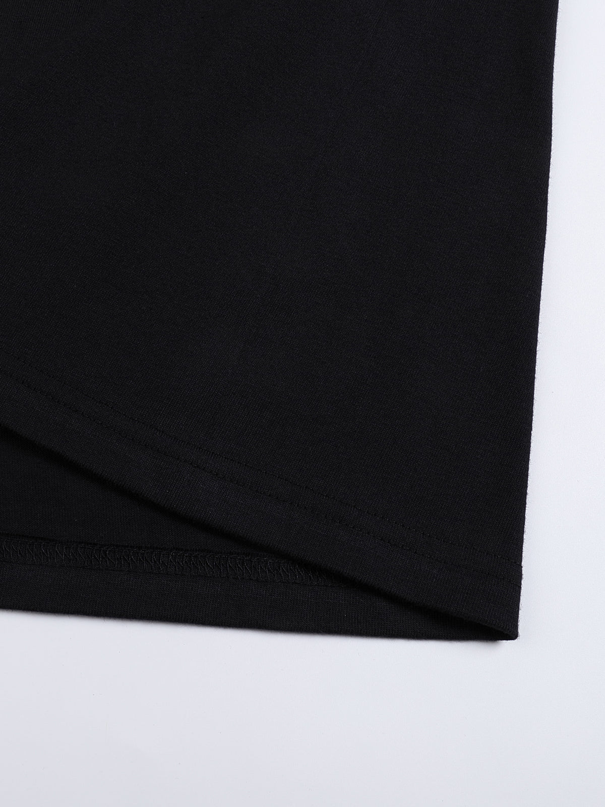 Longsleeve Drop Shoulder Crew Neck – Nowrocky™ — dolny ściągacz i obszycie