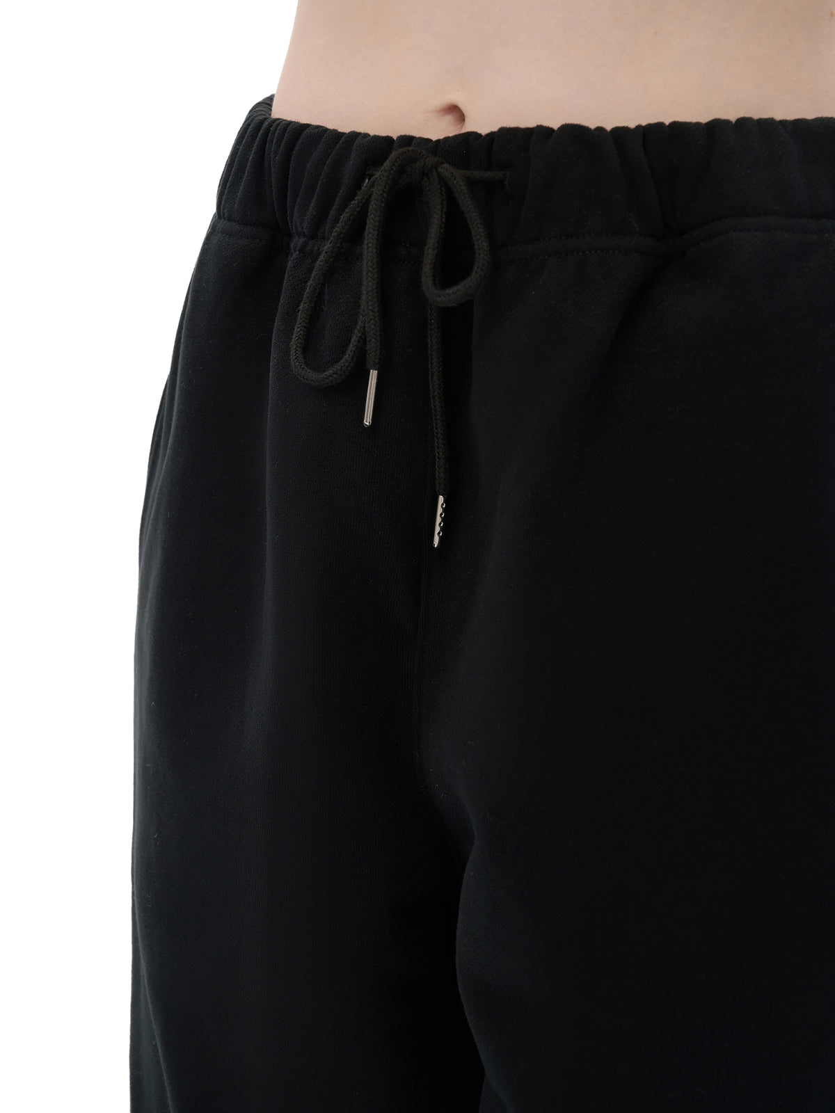 Spodnie Dresowe Heavyweight Straight Leg – Nowrocky™ — układ fałd na nogawce