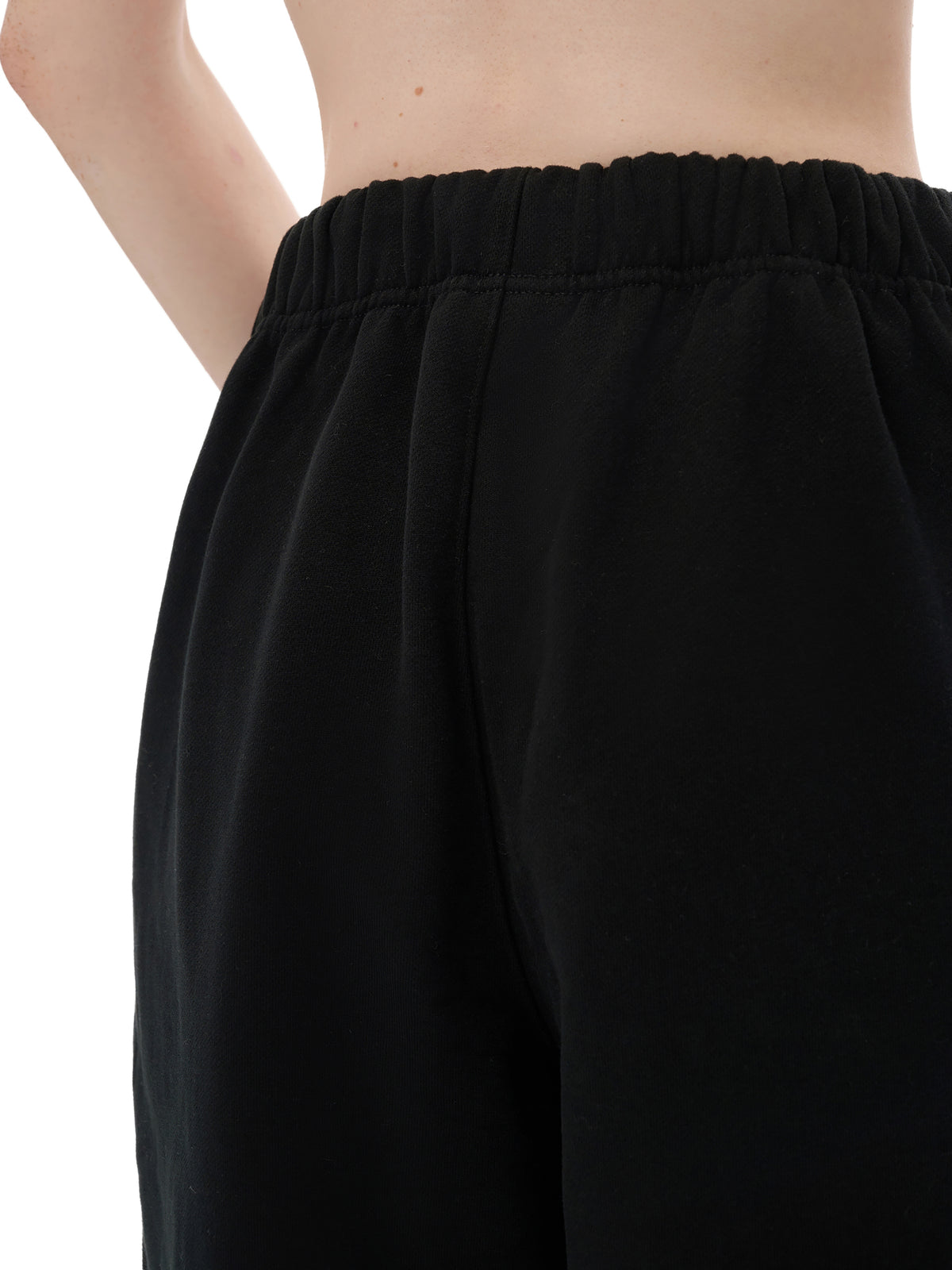 Spodnie Dresowe Heavyweight Straight Leg – Nowrocky™ — zbliżenie na linię pasa z boku