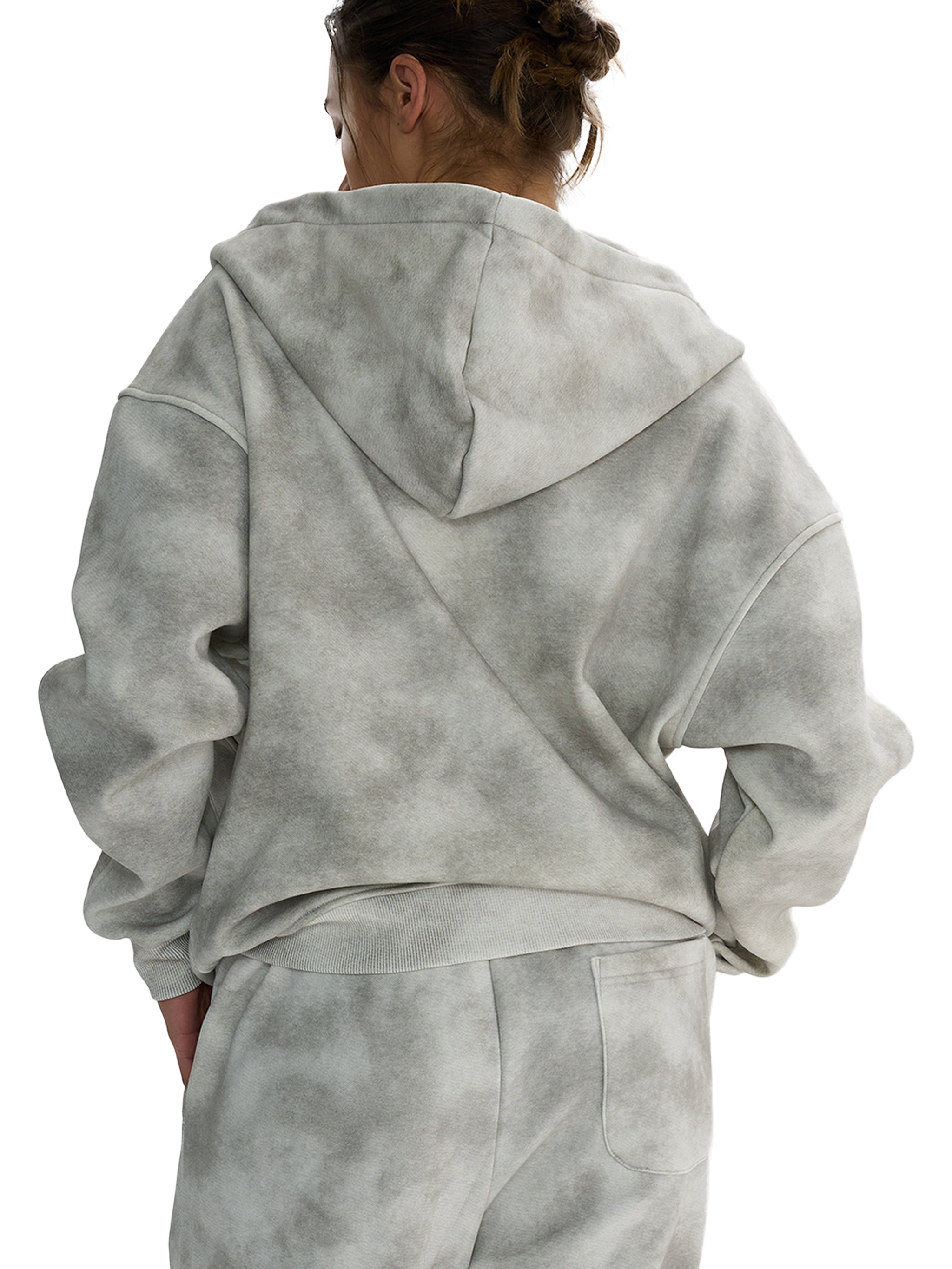 Bluza Dirty Washed Zip-Up – Nowrocky™