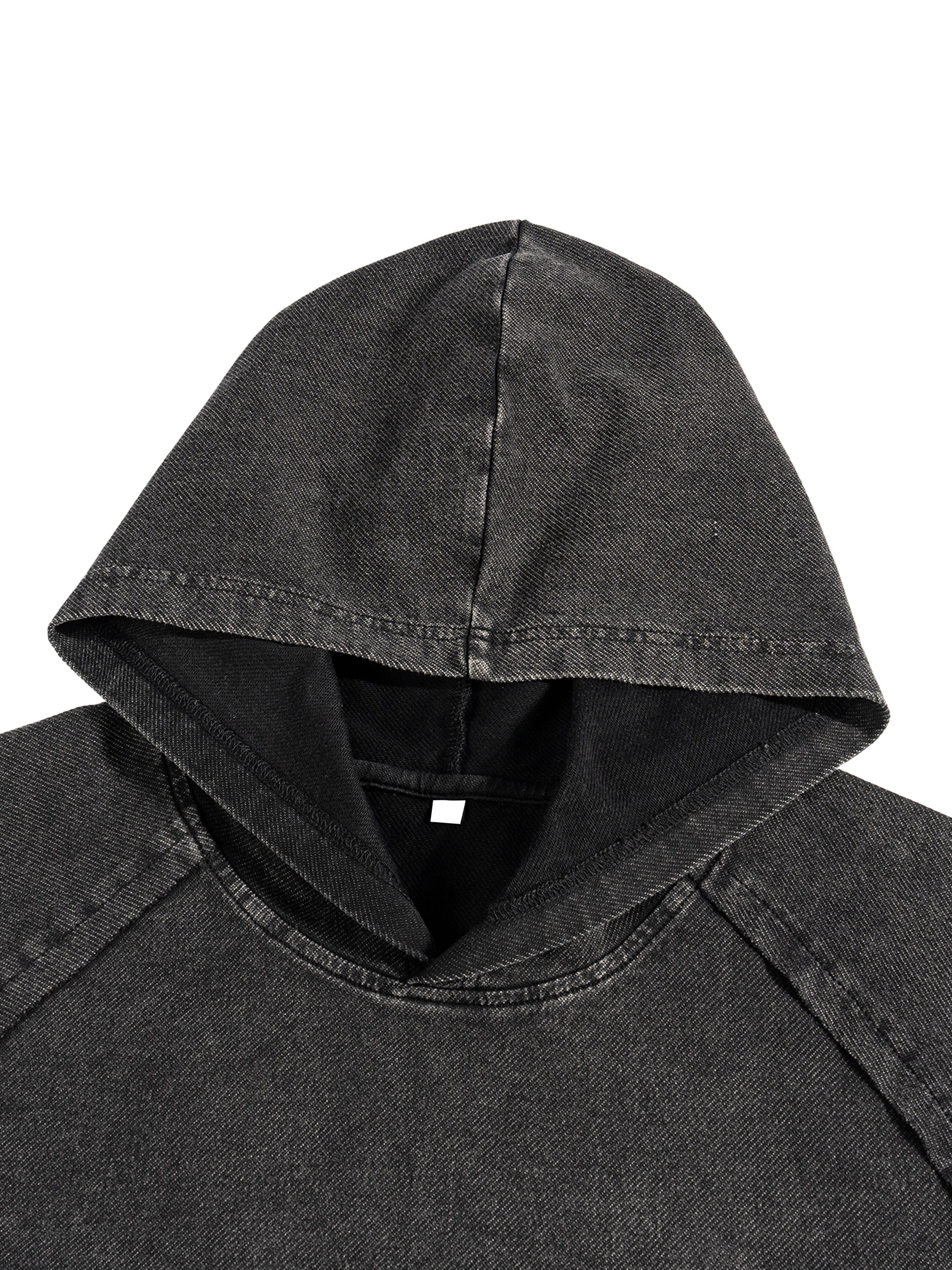 T-shirt Hooded Snow Wash Boxy – Nowrocky™