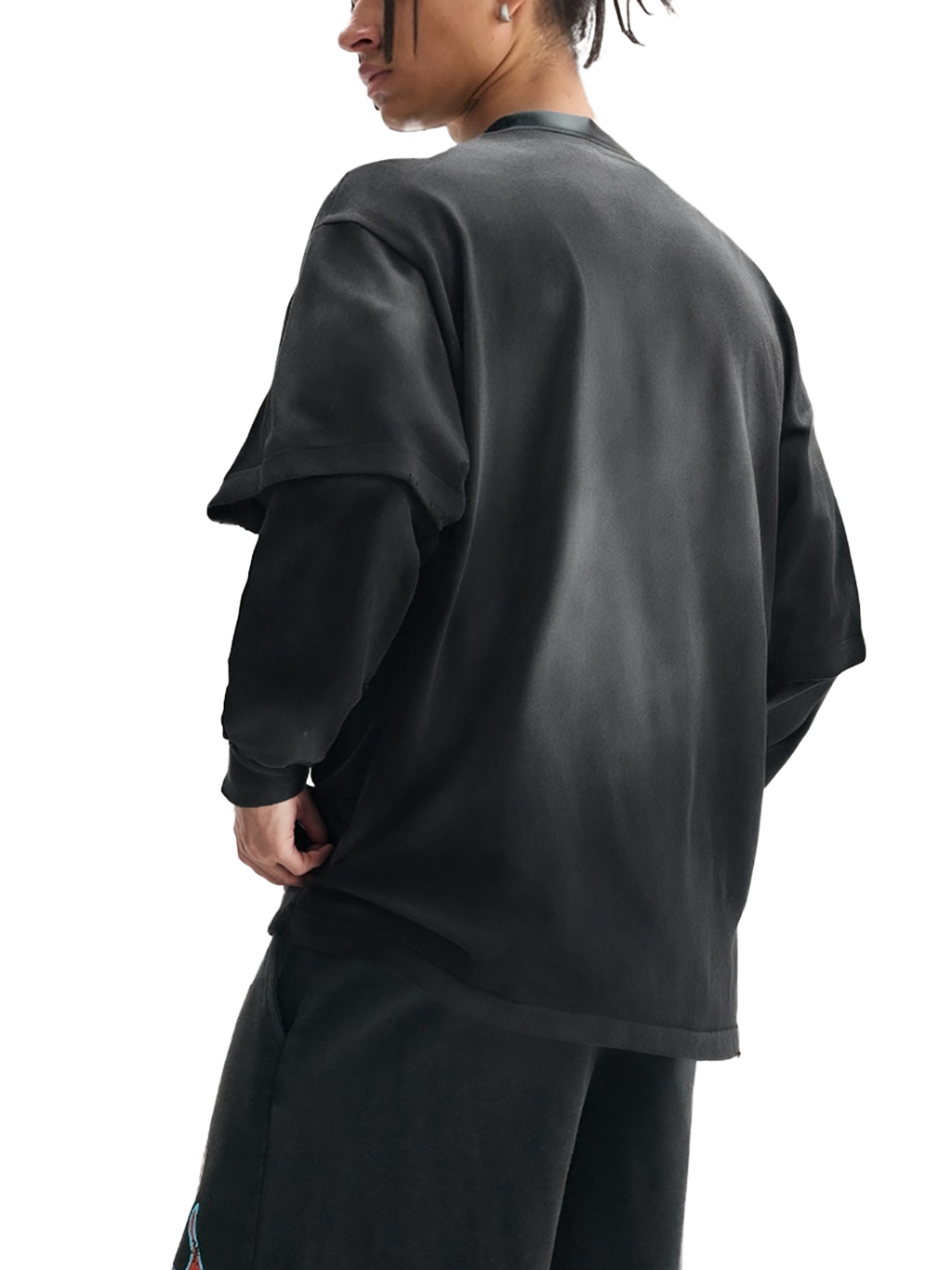 Longsleeve Sunfade Faux Two-Piece – Nowrocky™