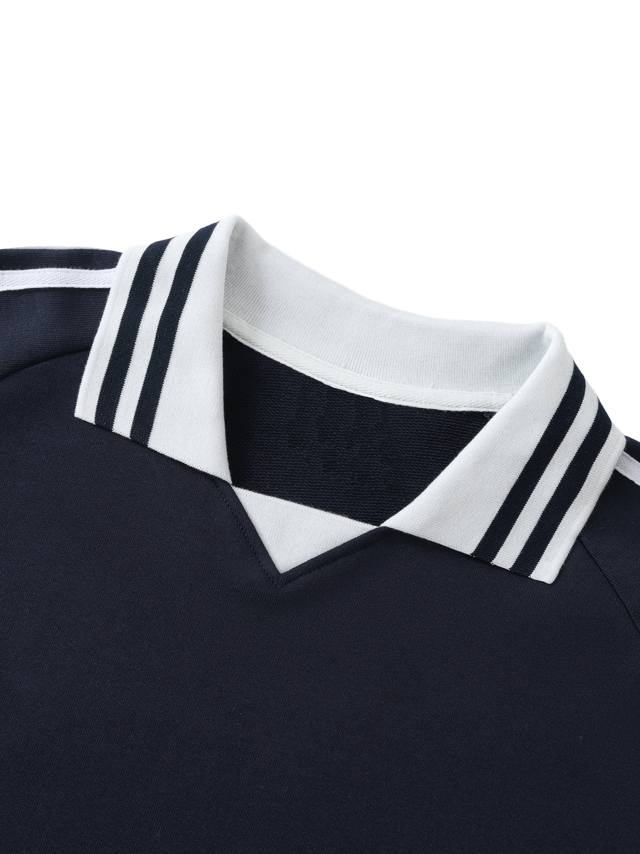Bluza z Kontrastowymi Paskami i Kołnierzem – Nowrocky™