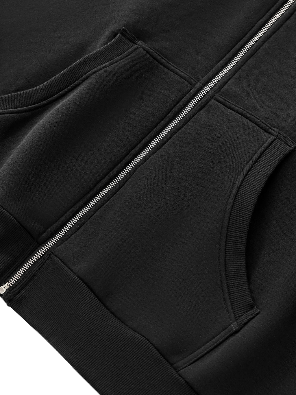 Bluza z polaru z zamkiem na całej długości i swobodnym krojem – Nowrocky™