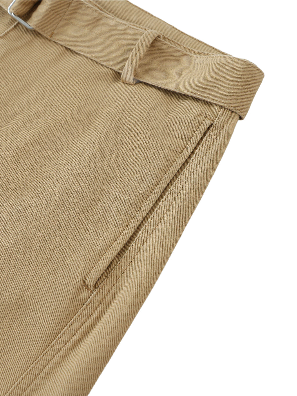 Spodnie Chino Barrel Leg z Paskiem – Nowrocky™ — stylizacja uliczna z koszulką