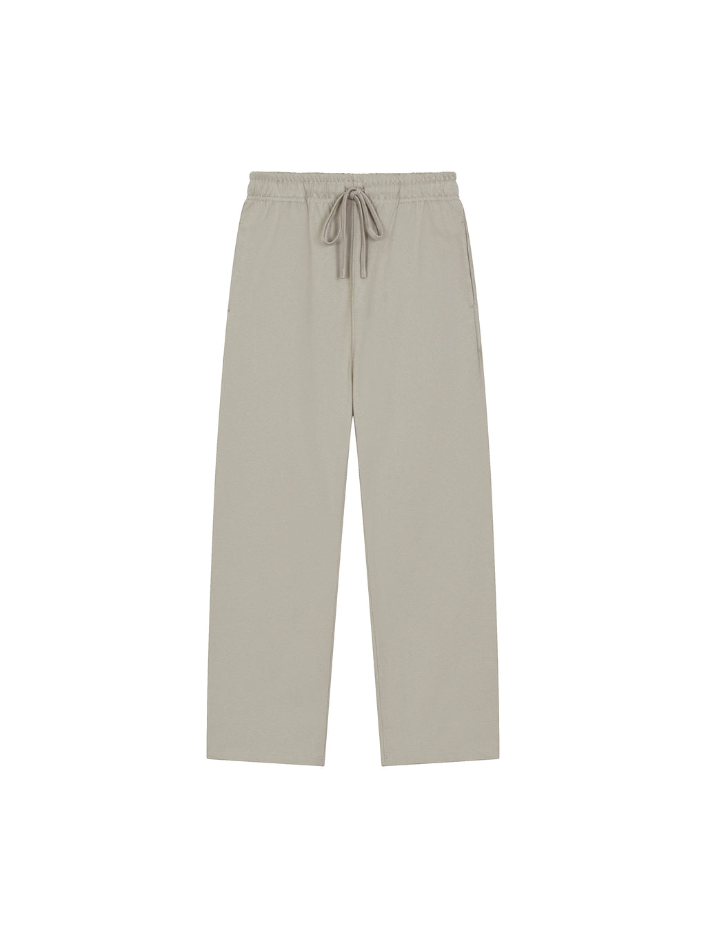 Spodnie Dresowe Straight Leg – Nowrocky™ — wnętrze dresówki, drapana strona