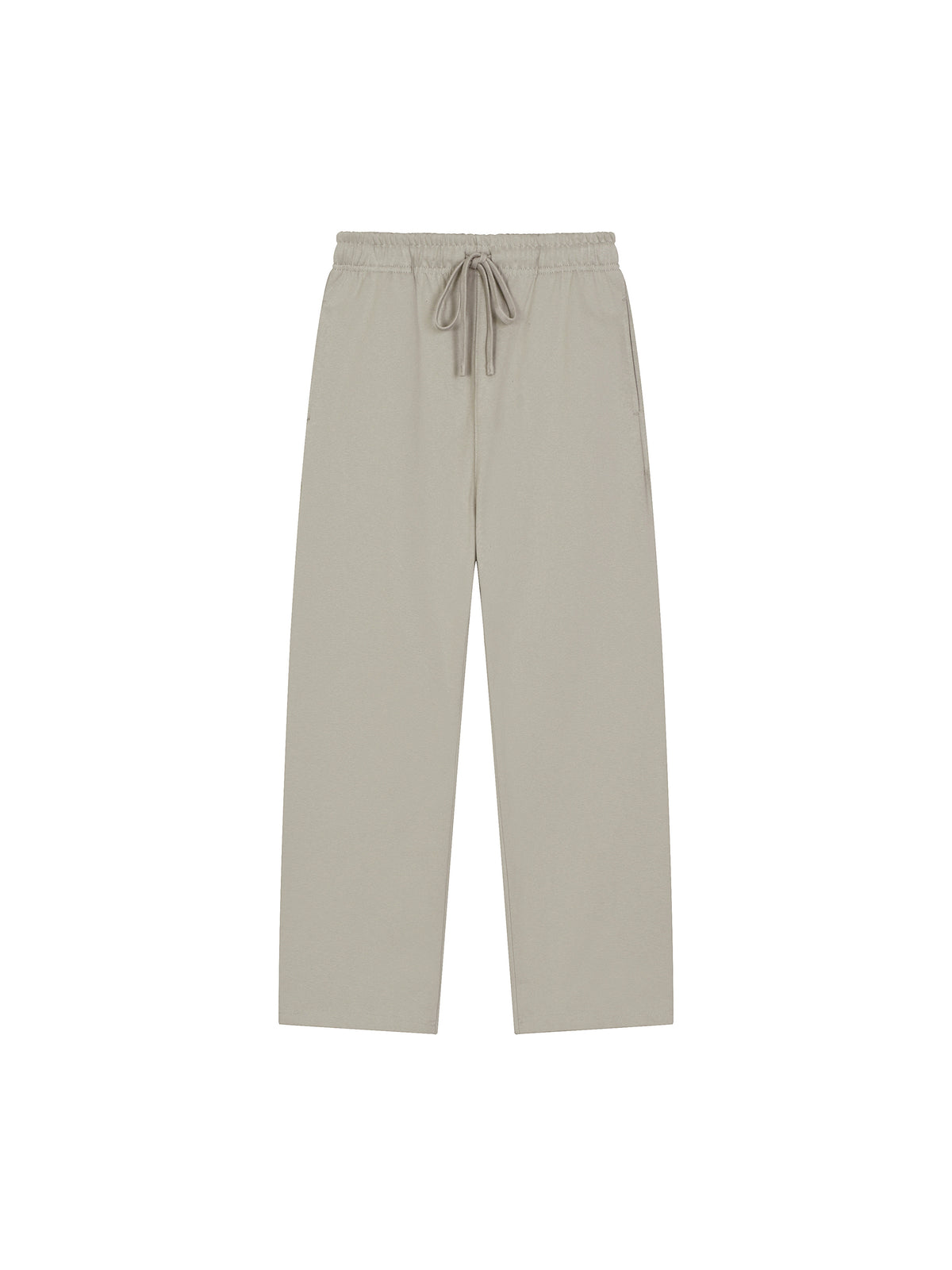 Spodnie Dresowe Straight Leg – Nowrocky™ — wnętrze dresówki, drapana strona