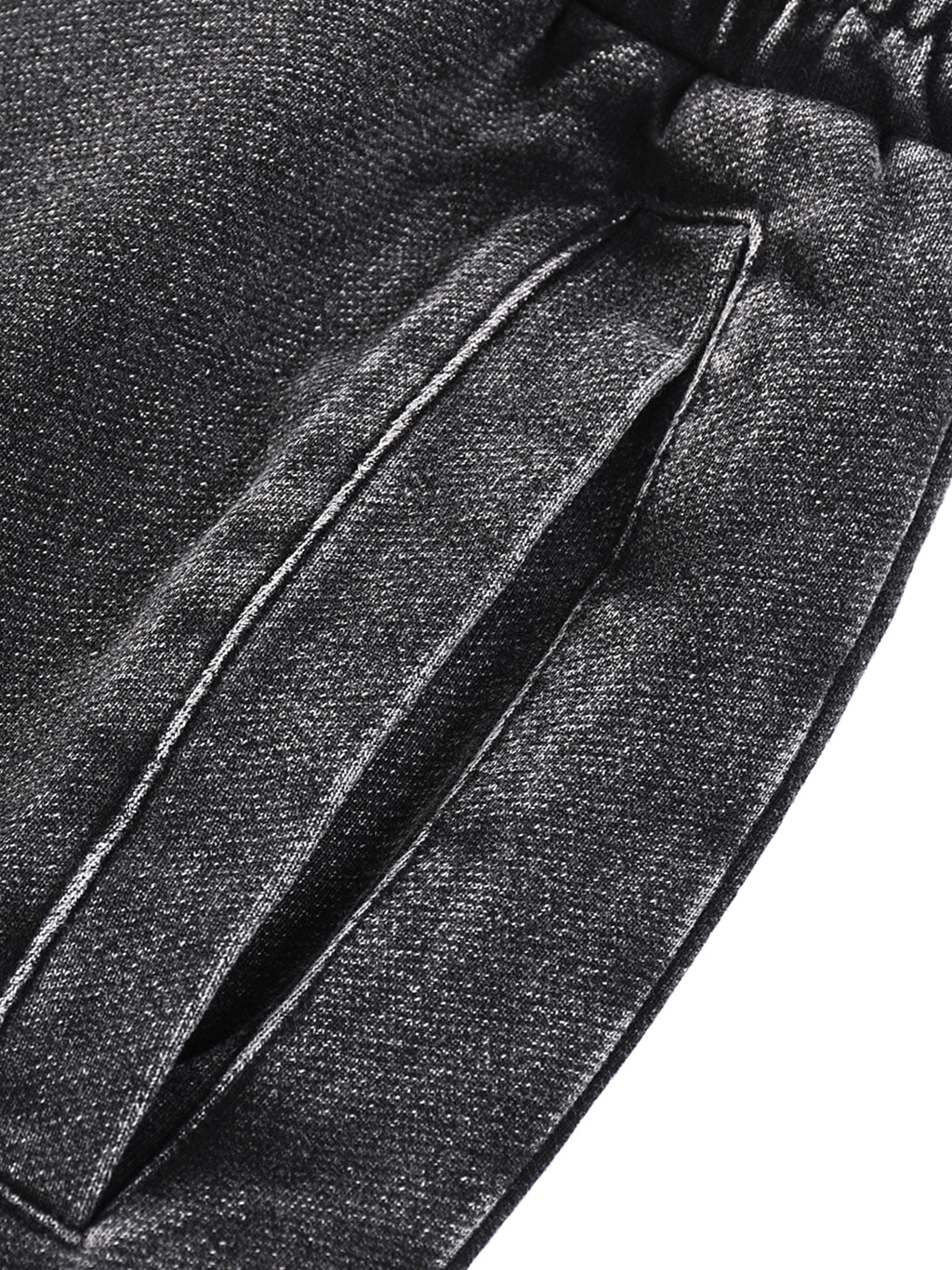 Spodnie Dresowe Snow Wash Jogger – Nowrocky™ — układ na płasko, całe spodnie