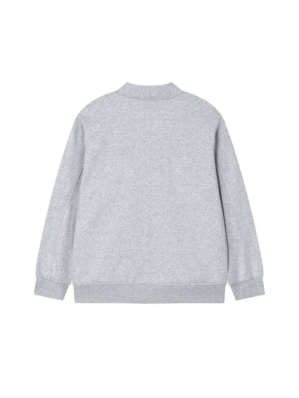 Bluza Kardigan Heavyweight V-Neck – Nowrocky™ — detal guzików wzdłuż przodu
