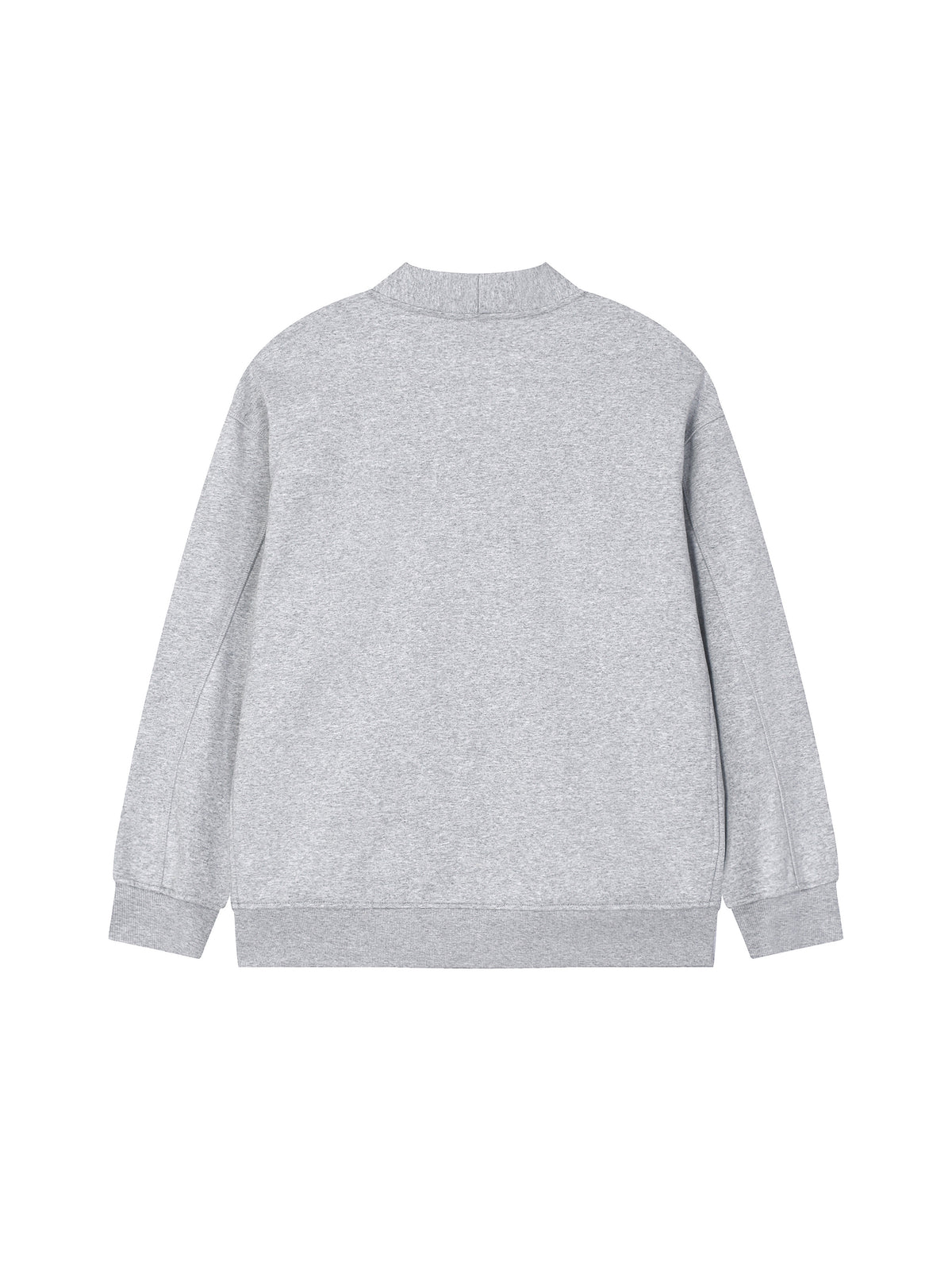 Bluza Kardigan Heavyweight V-Neck – Nowrocky™ — detal guzików wzdłuż przodu